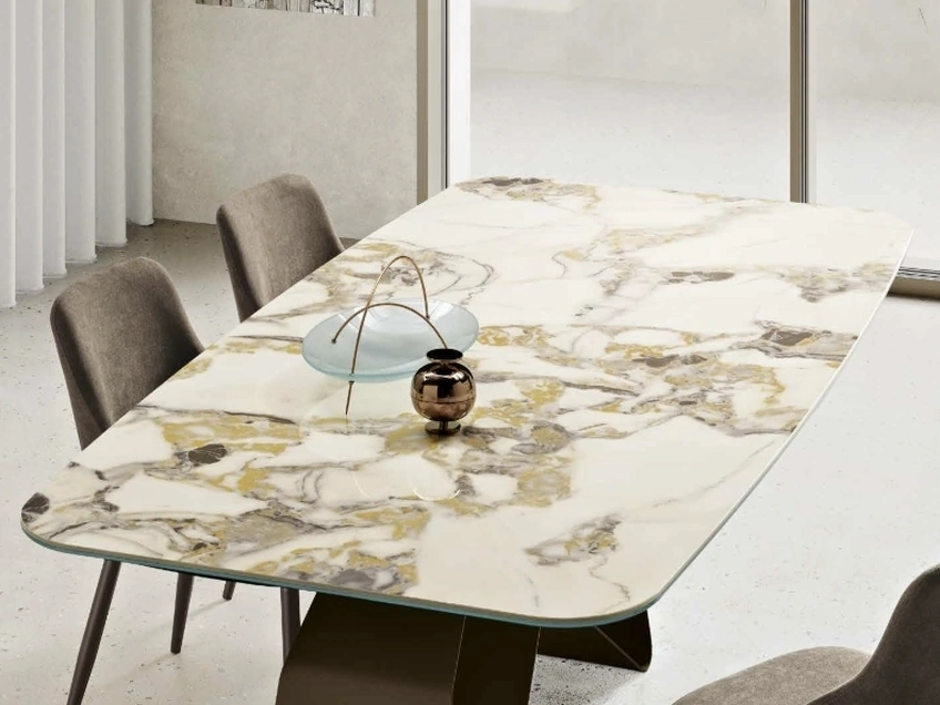 Tavolo Swing in ceramica di Capodarte