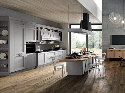 Cucina Classica con isola Maryland-06 di Spar