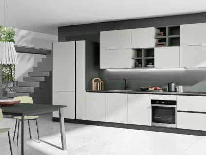 Cucina Moderna lineare Easy 016 di Ar-due