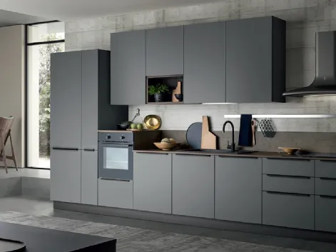 Cucina Moderna in linea in Pet Easy 008 di Ar-due