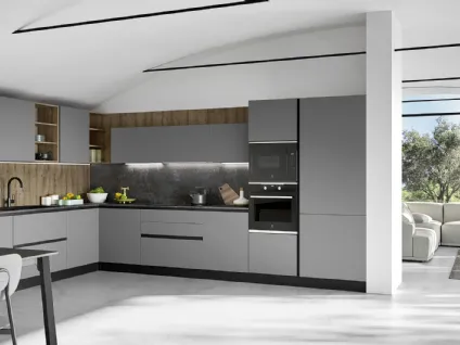 Cucina Moderna angolare Easy 017 di Ar-due