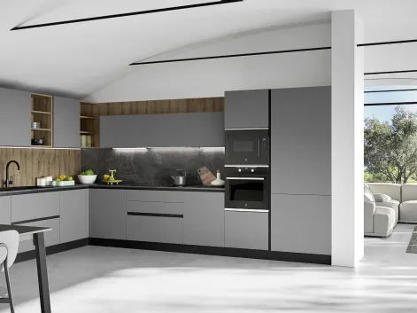 Cucina Moderna angolare Easy 017 di Ar-due