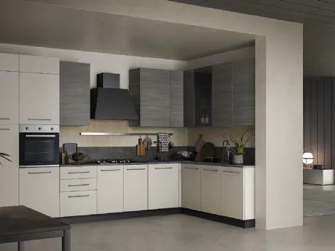 Cucina Moderna ad angolo in Pet Easy 031 di Ar-due