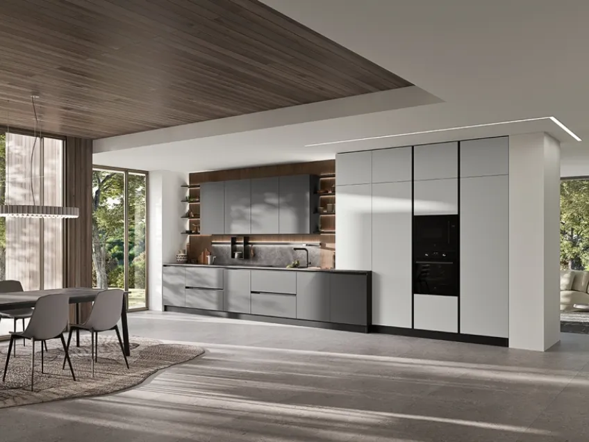 Cucina Moderna lineare Easy 10 di Ar-due