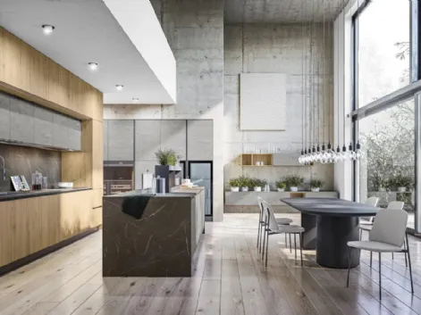 Cucina moderna Infinity 03 di Gicinque