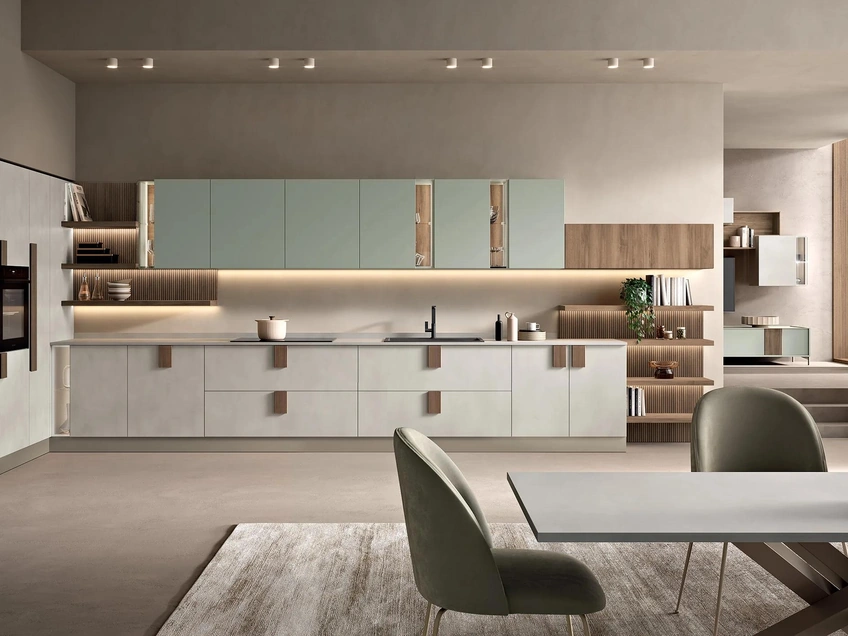 Cucina Moderna angolare Sky 01 di Spar